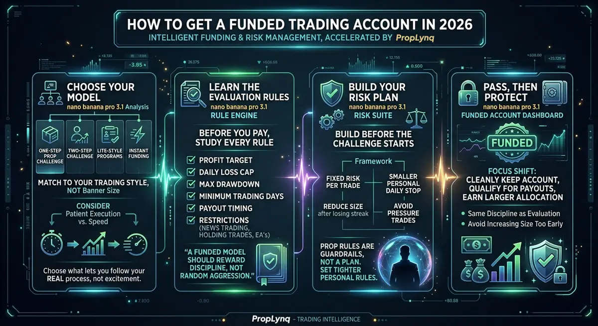 How to get a funded trading account in 2026