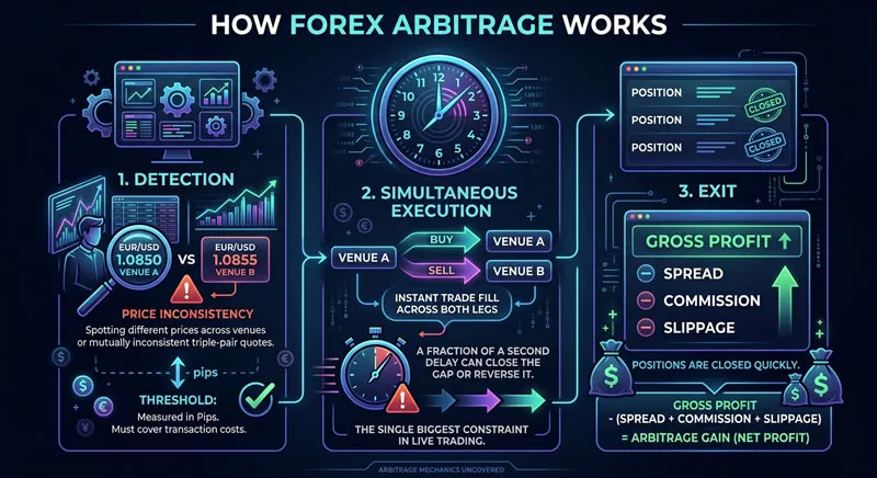 How Forex Arbitrage Works