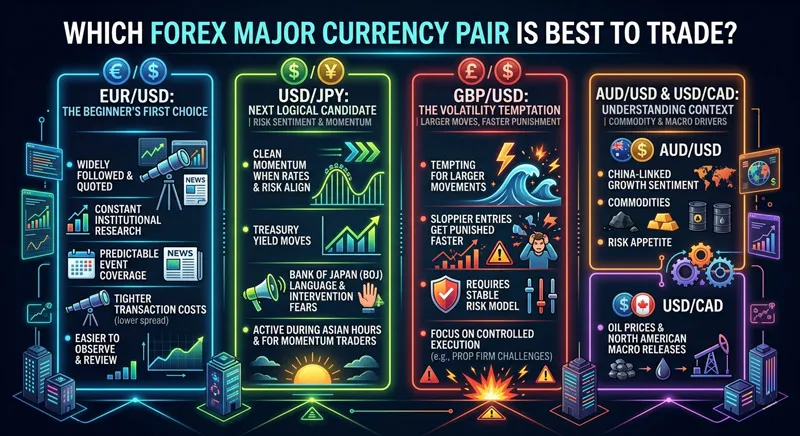 Which Forex major currency pair is best to trade