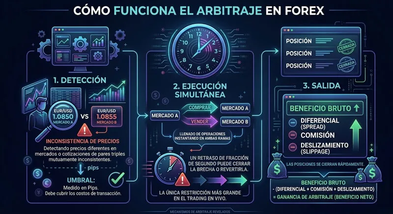 Cómo Funciona el Arbitraje Forex