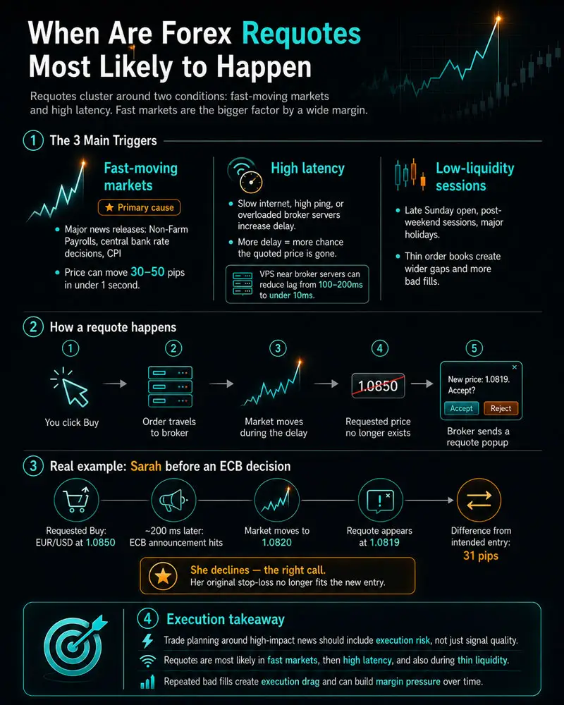 When Are Forex Requotes Most Likely to Happen