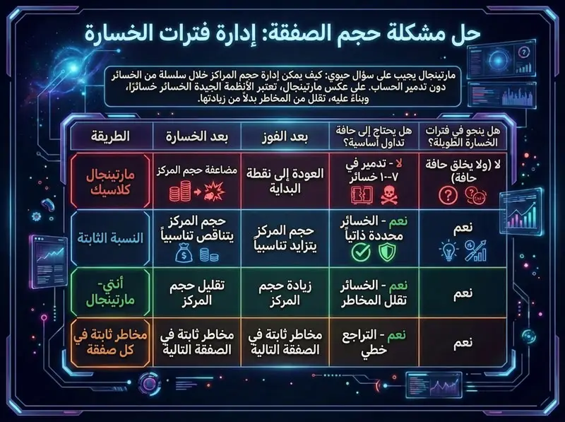 بدائل استراتيجية مارتينجال التي يستخدمها المتداولون الجادون