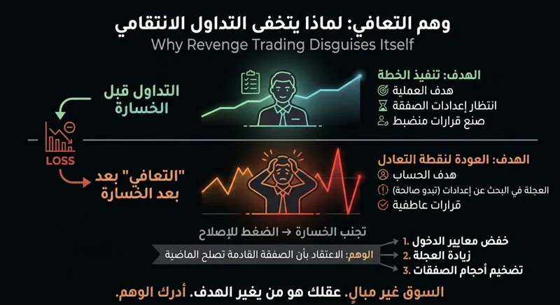 كيف تتحول جلسة سيئة واحدة من التداول الانتقامي إلى تشالنج فاشل؟