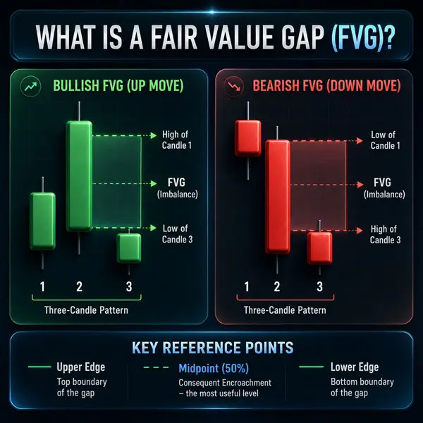 How to spot a fair value gap on the chart