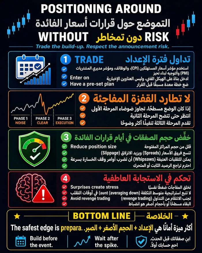 إدارة المخاطر حول أسعار الفائدة في الفوركس بدون تدمير الحساب